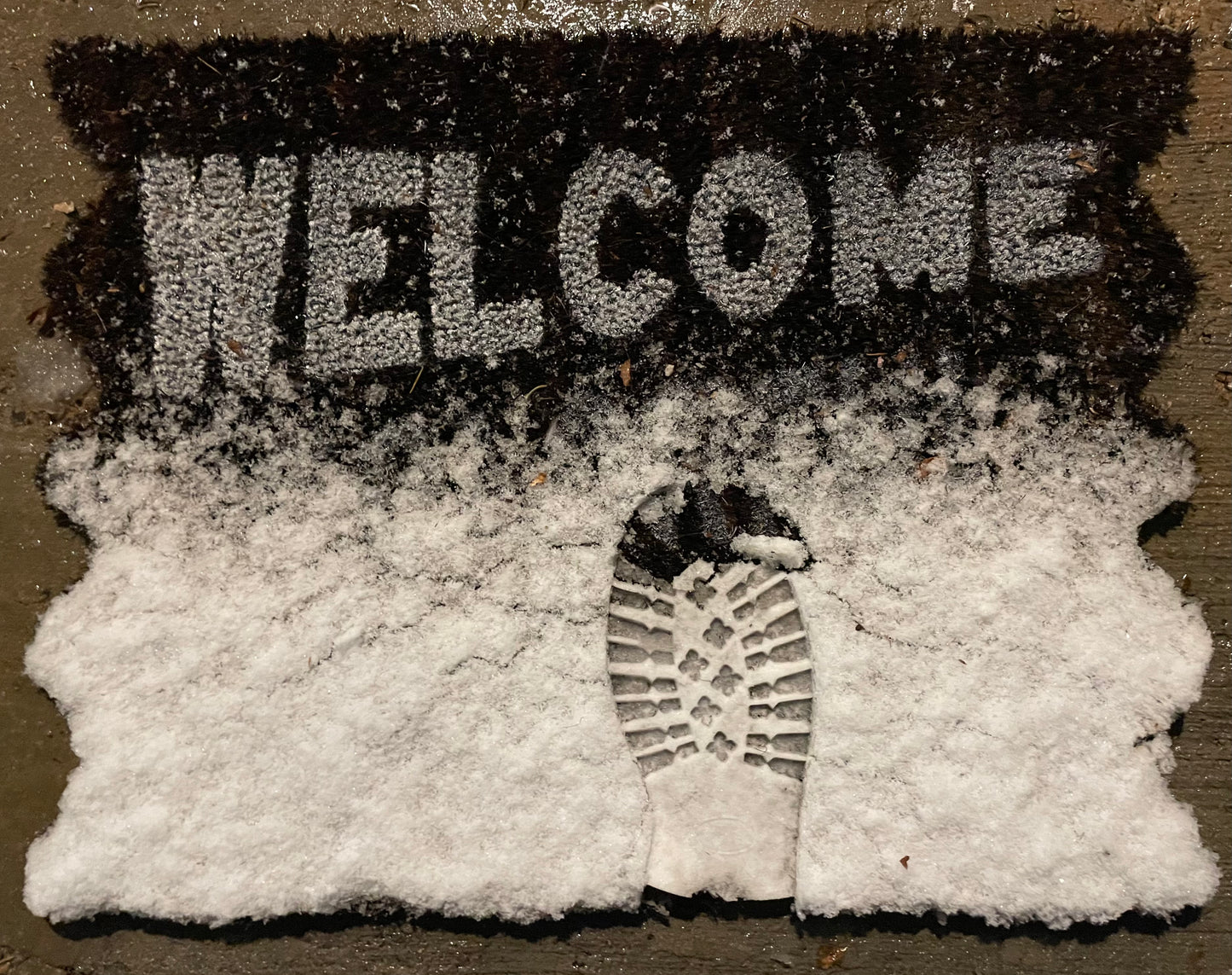 "Welcome" Mat